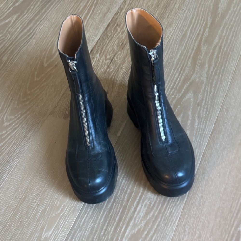 Steve Madden Black Ankle Boots worn once